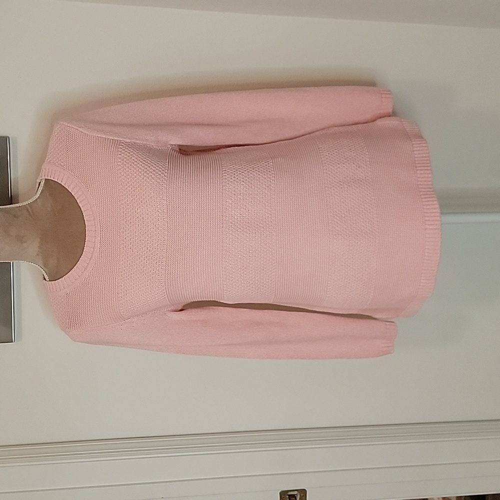 Talbots, Size SP Pink Sweater, Long Sleeve, Excellent Condition